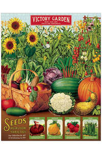 Games And Jigsaw Puzzles: Cavallini & Co - Victory Garden 1000 Piece Vintage Puzzle