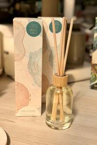Candles Home Fragrance: Amalfi Coast Reed Diffuser 200ml - Clear