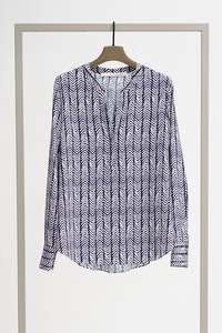 HERZENS Inkwell Blouse - Blue