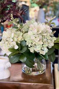 Botanical Garden: Medium Hydrangea Lush Leaf - Green
