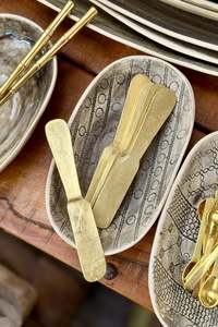 Brass Spreader Knife