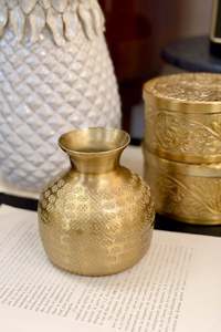 Global Collectables: Matka Pot - Brass
