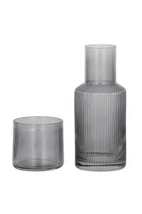 Coast To Coast: Rhodes Ribbed Carafe/Glass Set