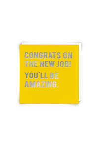 Card - New Job Congratulations