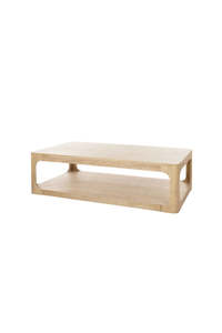 Low Coffee Table - Natural