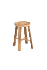 Furniture: Round Teak Stool