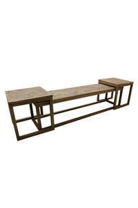 Porto Nesting Coffee Table Set of 3