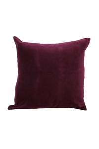 Plum Velvet Cushion