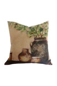 Cushions Throws: Tuscan Linen Cushion