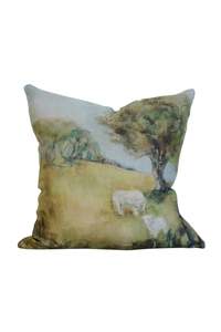 Cushions Throws: Cornwall Park Linen Cushion