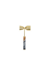 Noir Resin/Metal Jigger - Black