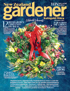Subscriptions Under 50: NZ Gardener December Issue