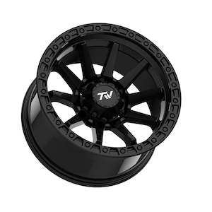 Tw Wheels: TW Straight Matte Black