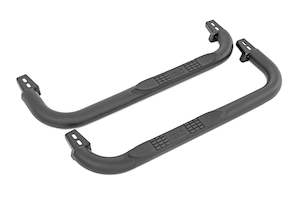 Rough Country: Nerf Bar 3inch tube Jeep Wrangler TJ (97-06)/Wrangler YJ (87-95)