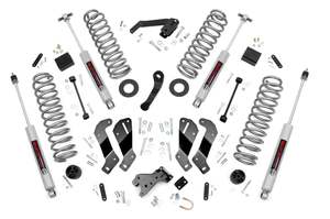 Suspension: 3.5 Inch Lift Kit 4-Door Jeep Wrangler JK 2WD/4WD (2007-2018)