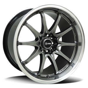 18 Wheels: DTM King Hyper Black Polished Lip