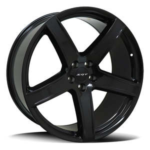 22 Wheels: Replica Dodge Gloss Black