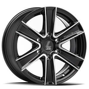 16 Wheels: Lenso Rtk Black Polish Face