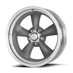 14 Wheels: American Racing Classic Torq Thrust-Ii Grey Polish Lip
