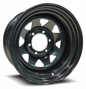 14 Wheels: Diezel Steel A17   8-Spoke Steel