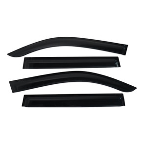 Window Visors: Monsoon/Window Visors Dark Tint Toyota Prado 150 Series 2014-2024