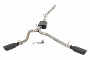 Rough Country: Performance Cat-Back Exhaust Stainless 3.6L Jeep Gladiator JT (20-26)