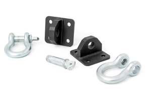 D Ring Shackles and Mounts TJ Stubby XJ Winch Jeep Cherokee XJ (84-01)/Wrangler TJ (97-06)