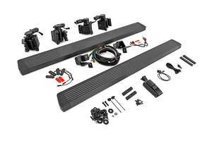 Power Running Boards Dual Electric Motor 4 Door Jeep Wrangler JL (2018-2026)