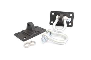 Rough Country: D Ring Shackles and Mounts Stubby Winch Bumpers Jeep Wrangler JK/Wrangler Unlimited (07-18)