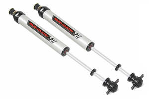 Suspension: Rough Country V2 Monotube Shock Absorber Jeep Wrangler TJ/Cherokee XJ/Front Shocks Pair 1-3"
