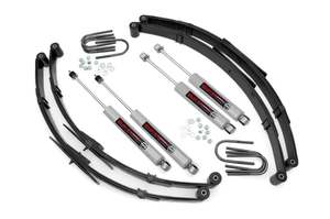 Suspension: 2.5 Inch Jeep Suspension Lift Kit 87-95 Wrangler YJ Rough Country