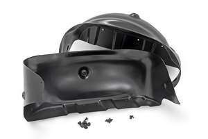 Rough Country: Chevrolet Rear Wheel Well Liners 19-20 Silverado 1500 Rough Country