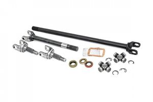 Rough Country: 4340 Chromoly Replacement Front Axle Kit w/ Grizzly Locker – Dana 30 (TJ/YJ/XJ/ZJ)