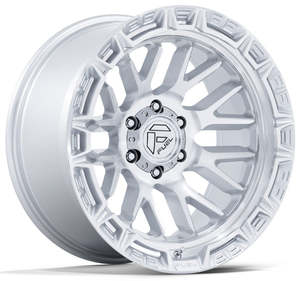 Wheels: Fuel Fc890sd Gloss Silver Machined Face