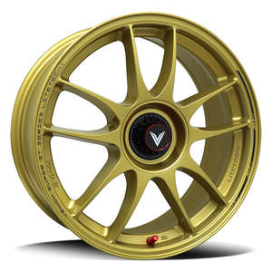 17 Wheels: Lenso VNK Super-GT Venom  Bright Gold