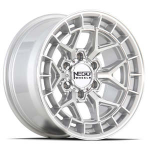 17 Wheels: Negu N13 Silver Machined