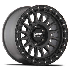 17 Wheels: Negu N12 Gunmetal Black Lip