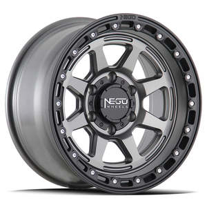 Negu Negn08 Matte Gunmetal Satin Black Lip