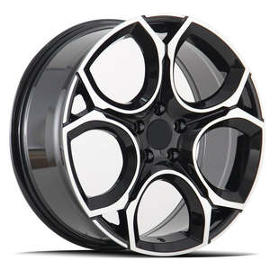 18 Wheels: Replica Vw Rem6137bm Black Machined