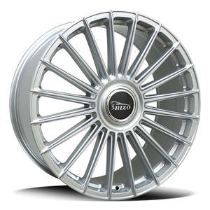 22 Wheels: Diezel 910 Rizo-Zeta Gloss Silver