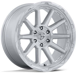 20 Wheels: Fuel Fc887 Gloss Silver Machined Face