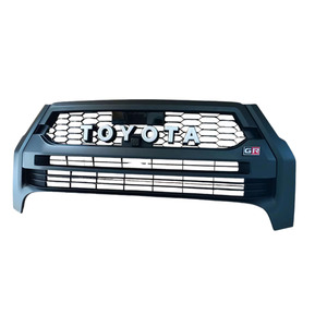 4wd Accessories: 2021 Toyota Hilux GR Sport Style Front Grille- Matte Black
