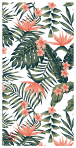Recycled Beach Towels Wholesale: Birds of Paradise - Wholesale