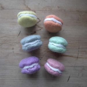 Frontpage: Mini Pastel Macaroons Set