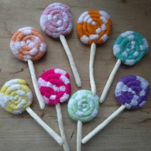 Frontpage: Felt Lollipop Set