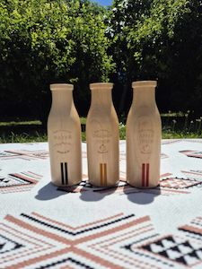 Wood Play Range: Wooden Drink Bottles (English) SECONDS