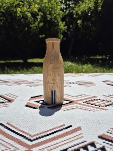 Wood Play Range: Wooden Milk/Miraka Bottle SECONDS