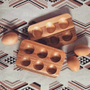 Wooden Egg Tray