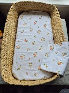 Linen: Vintage Bassinet Sheet Sets