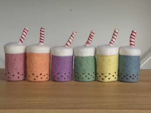 Easter: Boba Tea Set 6pcs